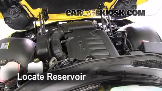 2007 Pontiac Solstice 2.4L 4 Cyl. Windshield Washer Fluid Add Fluid